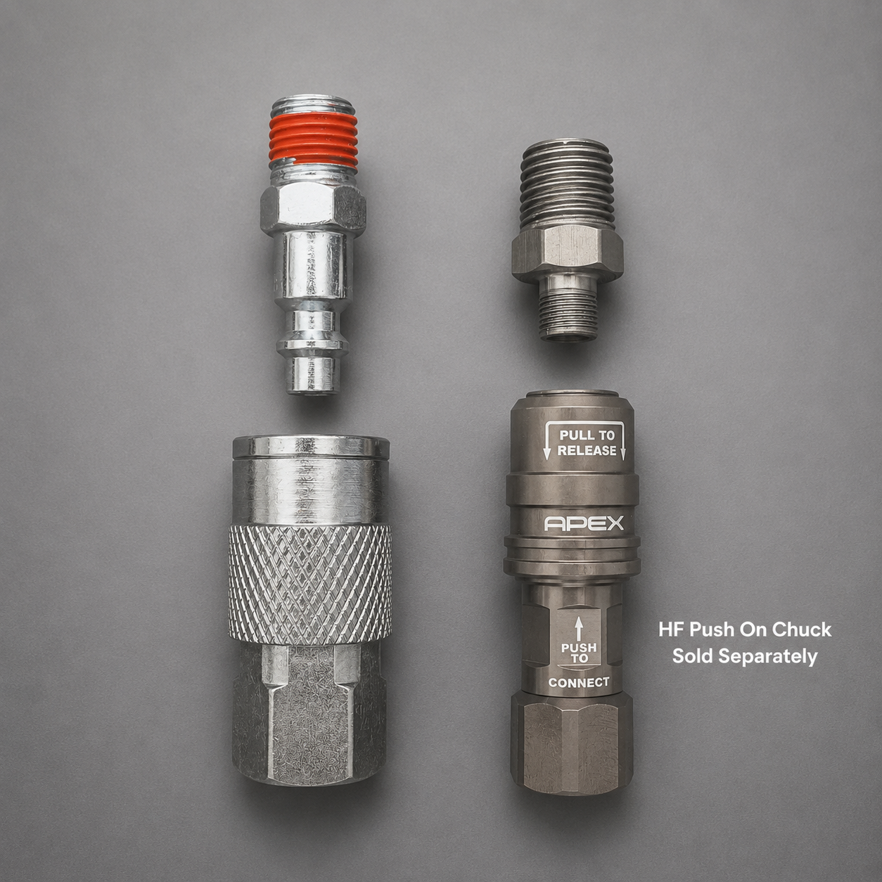 Compact Quick Coupler to 1/4 NPT