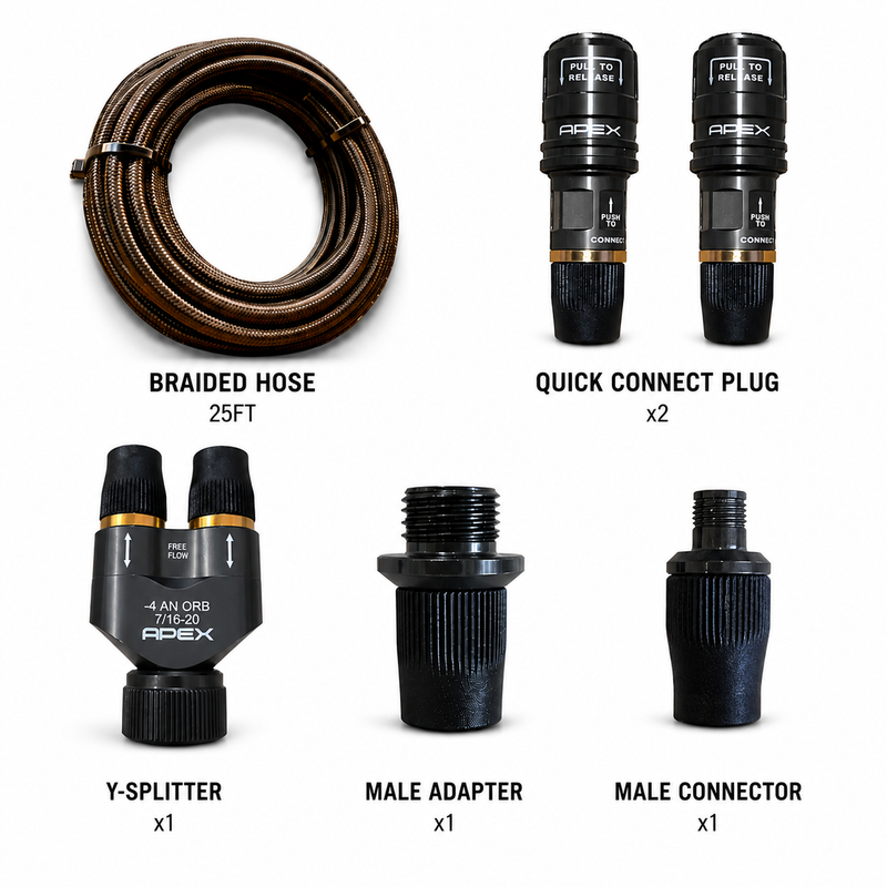 Dual Tyre Inflation Kit – Apex Designs High Flow System