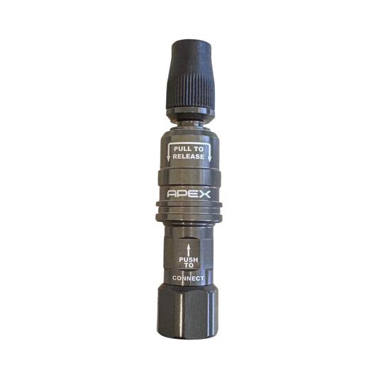 Compact Quick Coupler to APEX Nylon Braided Hose