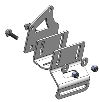Compact Reel System Bracket - Multi Positioning Bracket