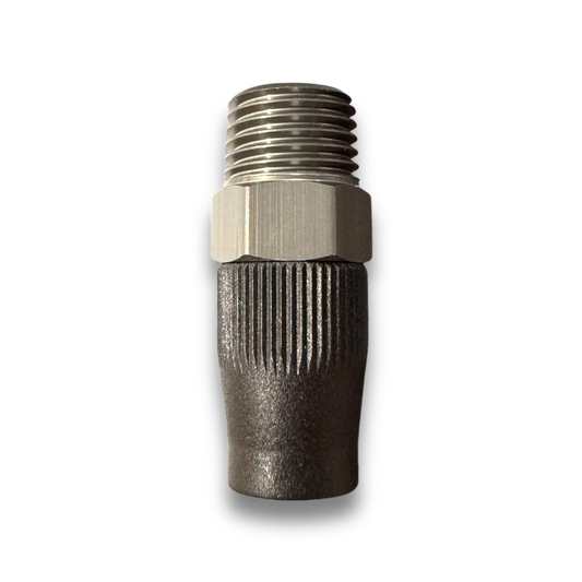 APEX DESIGNS - CRS Hose end Fitting 3/8" ID to 1/4" NPT with Cover Nut